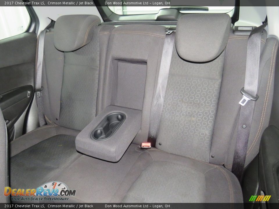 2017 Chevrolet Trax LS Crimson Metallic / Jet Black Photo #31