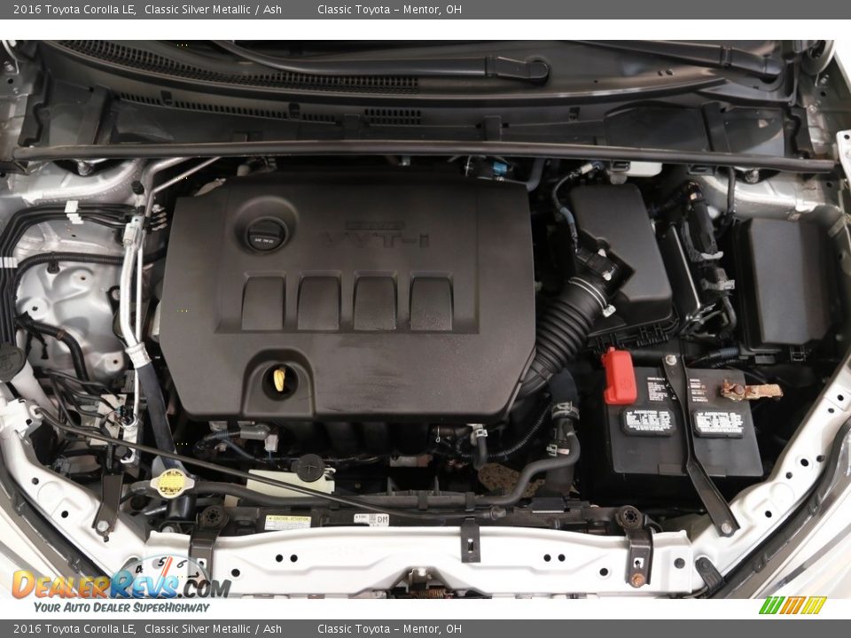 2016 Toyota Corolla LE Classic Silver Metallic / Ash Photo #18