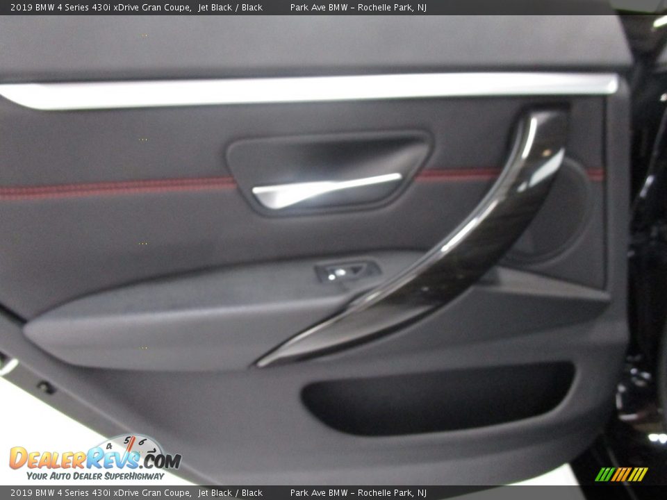2019 BMW 4 Series 430i xDrive Gran Coupe Jet Black / Black Photo #10