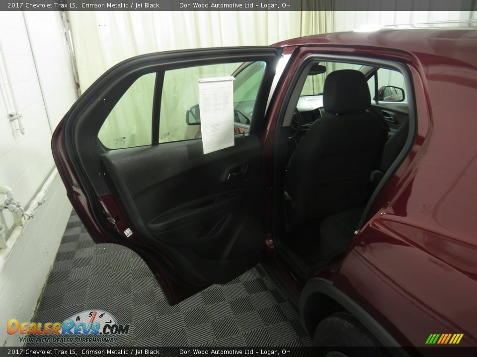 2017 Chevrolet Trax LS Crimson Metallic / Jet Black Photo #32