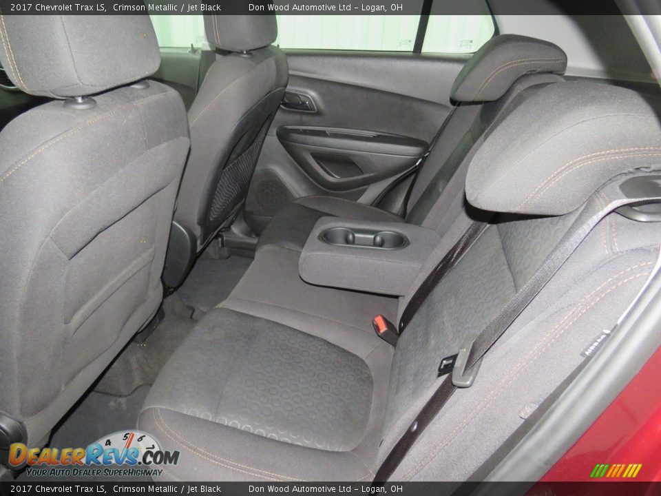 2017 Chevrolet Trax LS Crimson Metallic / Jet Black Photo #33