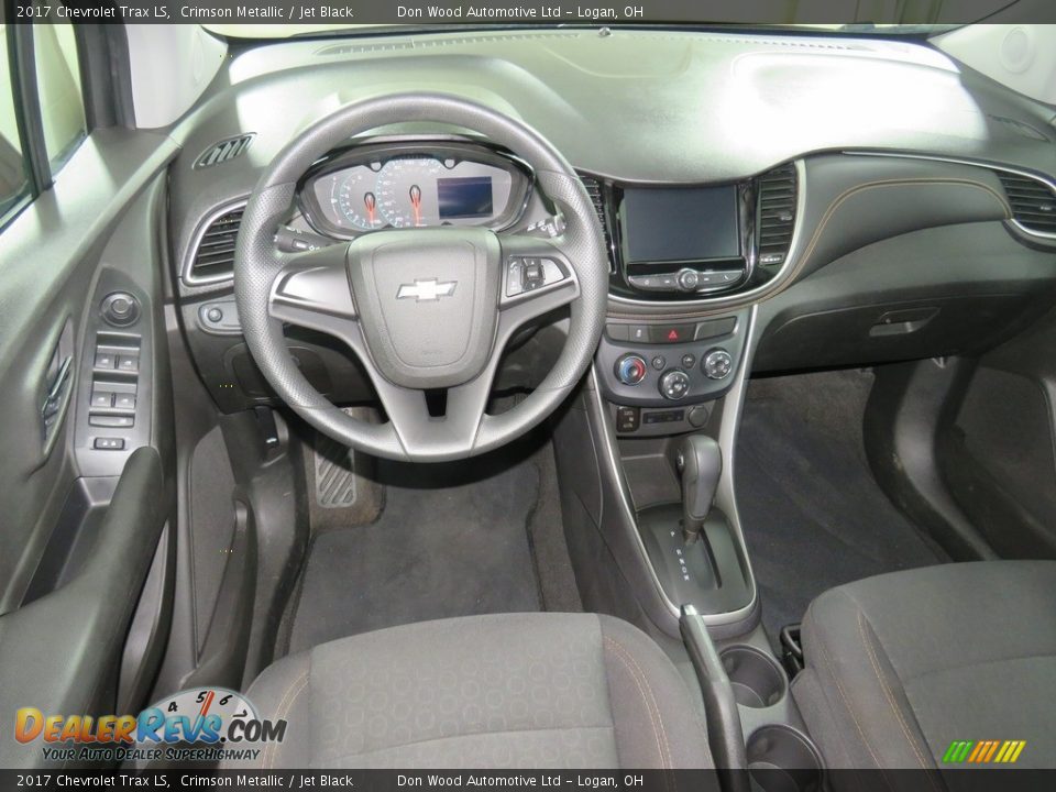 2017 Chevrolet Trax LS Crimson Metallic / Jet Black Photo #34
