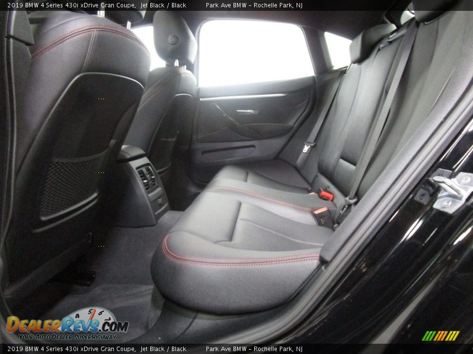 2019 BMW 4 Series 430i xDrive Gran Coupe Jet Black / Black Photo #12
