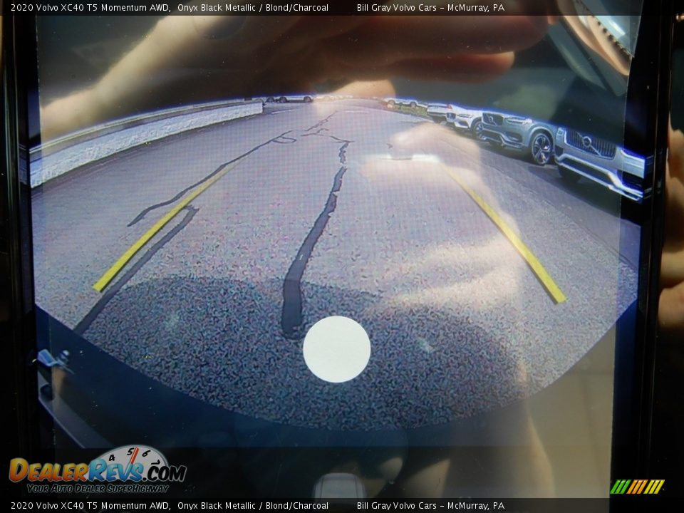 2020 Volvo XC40 T5 Momentum AWD Onyx Black Metallic / Blond/Charcoal Photo #14
