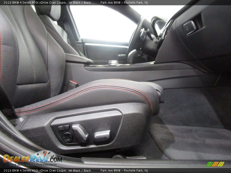 2019 BMW 4 Series 430i xDrive Gran Coupe Jet Black / Black Photo #15