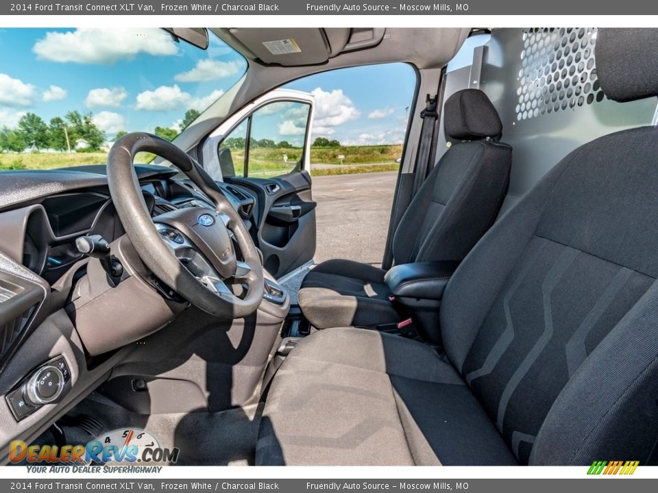 2014 Ford Transit Connect XLT Van Frozen White / Charcoal Black Photo #18