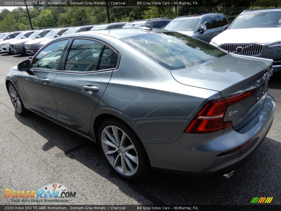 2020 Volvo S60 T6 AWD Momentum Osmium Gray Metallic / Charcoal Photo #4