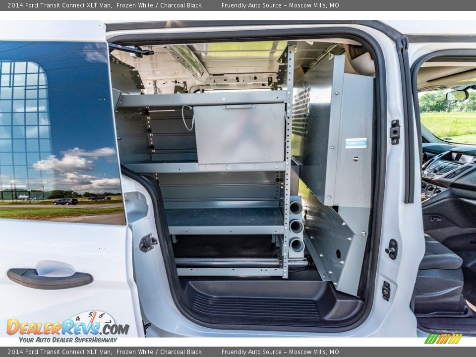 2014 Ford Transit Connect XLT Van Frozen White / Charcoal Black Photo #23
