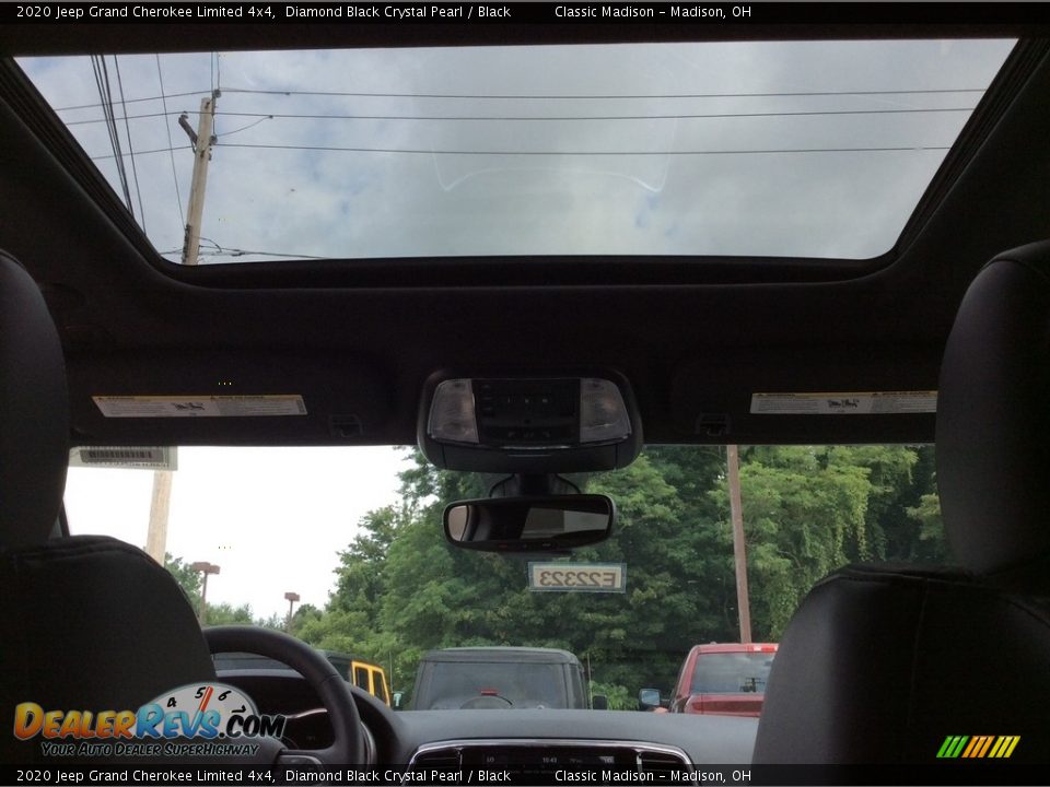 Sunroof of 2020 Jeep Grand Cherokee Limited 4x4 Photo #12