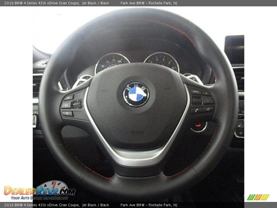 2019 BMW 4 Series 430i xDrive Gran Coupe Jet Black / Black Photo #23