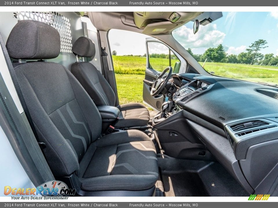 2014 Ford Transit Connect XLT Van Frozen White / Charcoal Black Photo #26