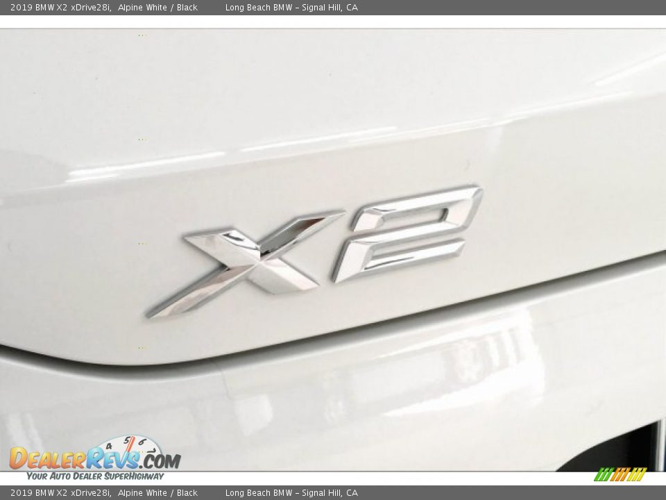 2019 BMW X2 xDrive28i Alpine White / Black Photo #7