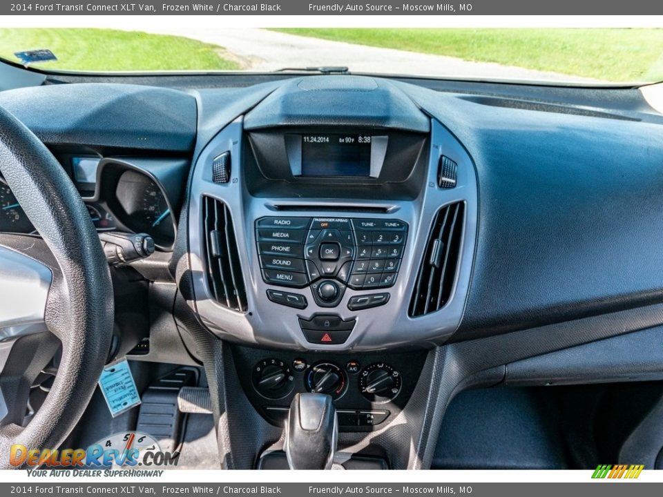 2014 Ford Transit Connect XLT Van Frozen White / Charcoal Black Photo #29