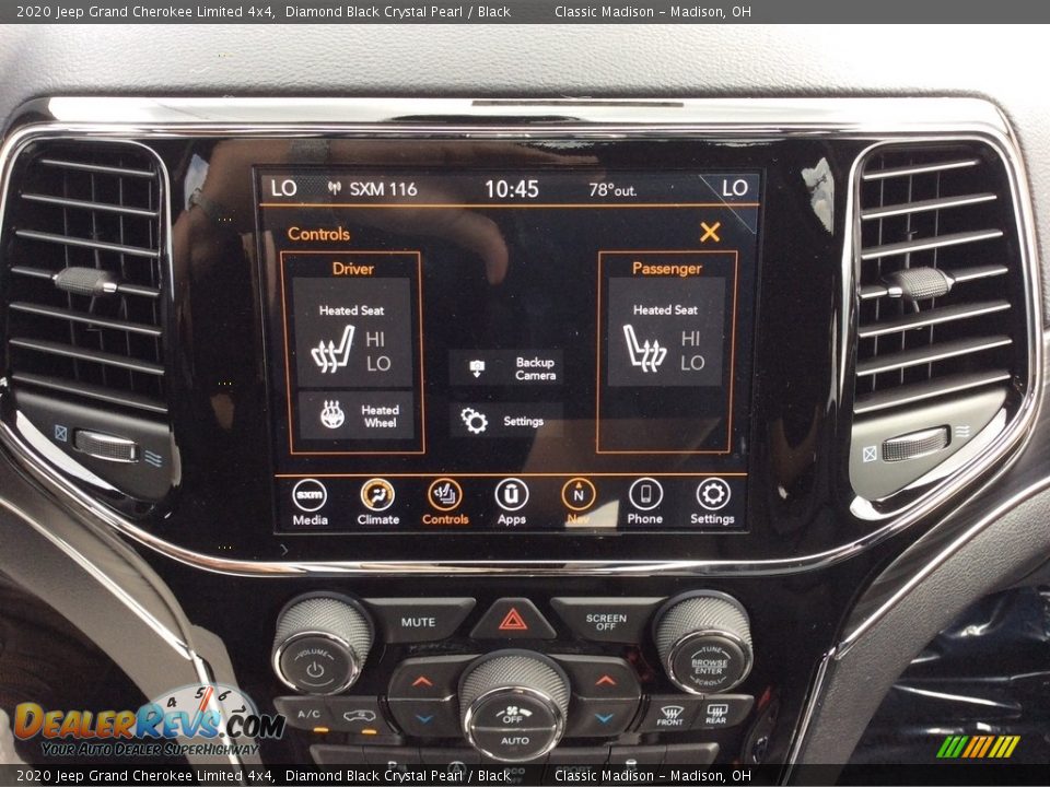 Controls of 2020 Jeep Grand Cherokee Limited 4x4 Photo #16