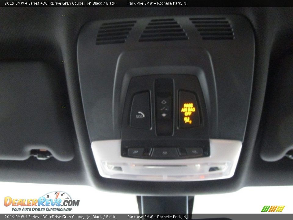 2019 BMW 4 Series 430i xDrive Gran Coupe Jet Black / Black Photo #27