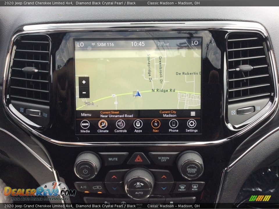 Navigation of 2020 Jeep Grand Cherokee Limited 4x4 Photo #17