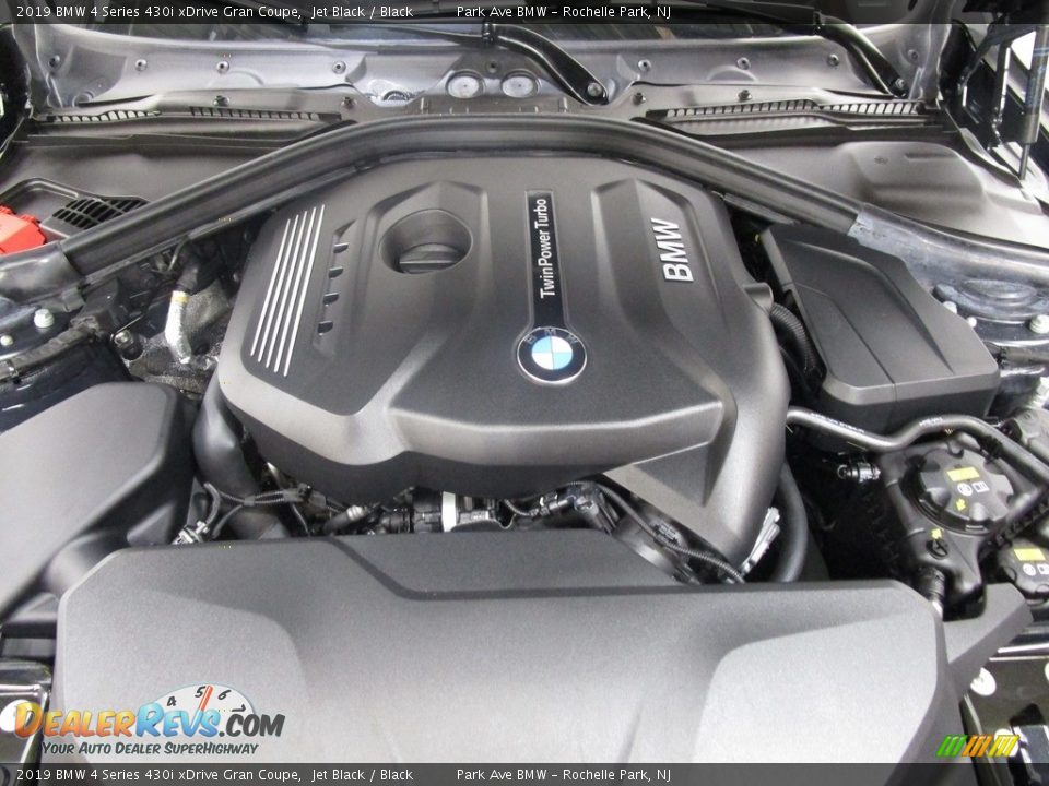 2019 BMW 4 Series 430i xDrive Gran Coupe Jet Black / Black Photo #30
