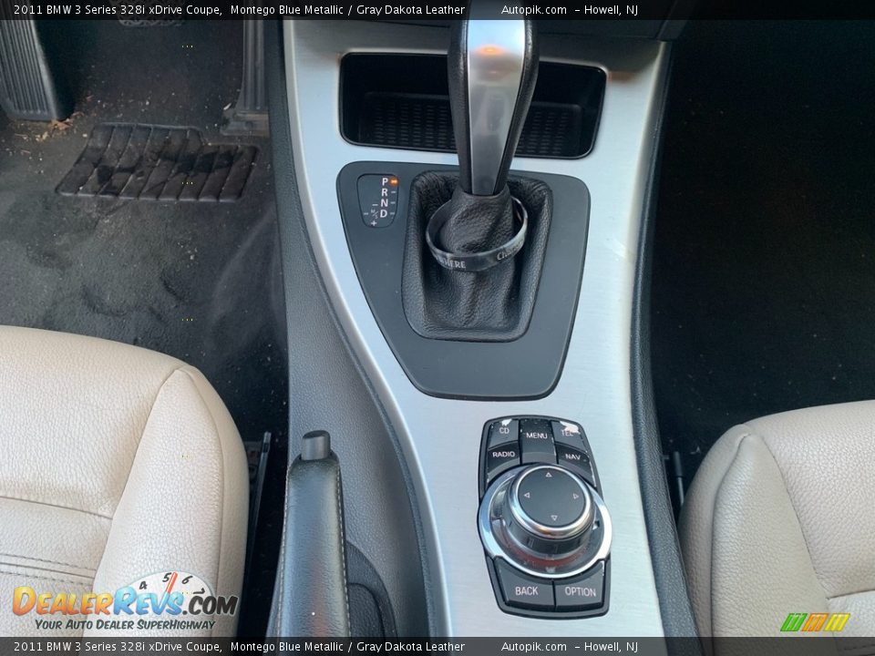 2011 BMW 3 Series 328i xDrive Coupe Montego Blue Metallic / Gray Dakota Leather Photo #14