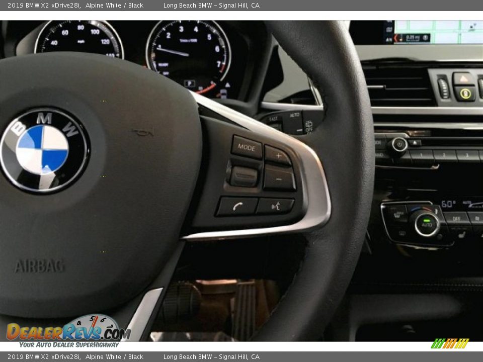 2019 BMW X2 xDrive28i Steering Wheel Photo #15