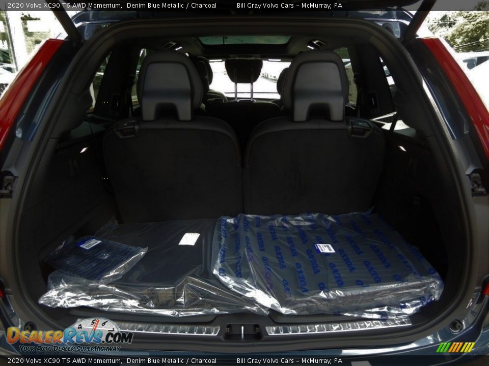 2020 Volvo XC90 T6 AWD Momentum Denim Blue Metallic / Charcoal Photo #3