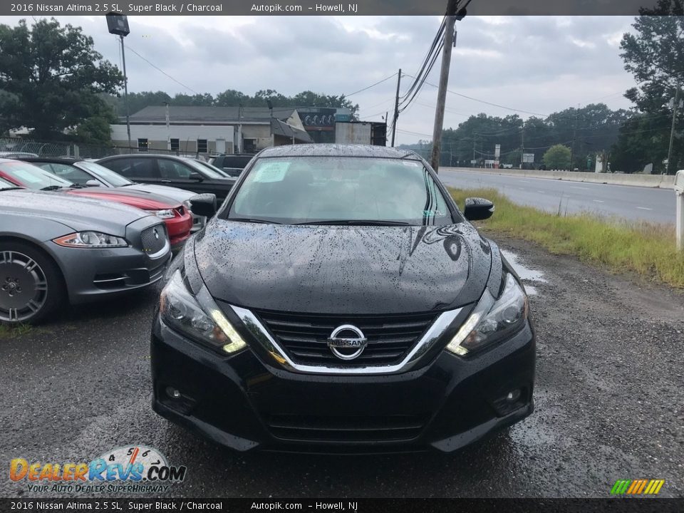 2016 Nissan Altima 2.5 SL Super Black / Charcoal Photo #2