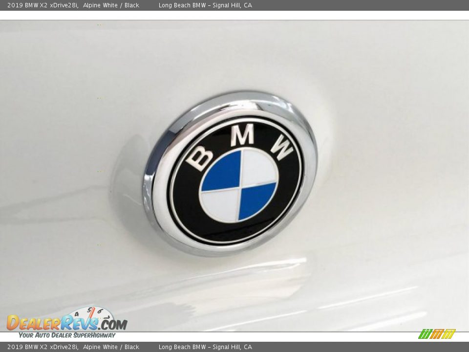 2019 BMW X2 xDrive28i Alpine White / Black Photo #23