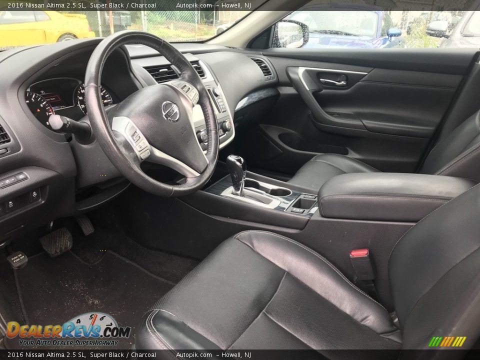 2016 Nissan Altima 2.5 SL Super Black / Charcoal Photo #9