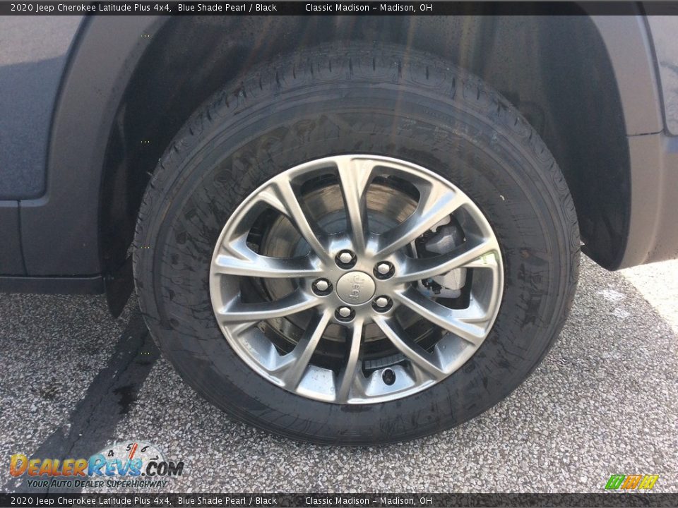 2020 Jeep Cherokee Latitude Plus 4x4 Blue Shade Pearl / Black Photo #9