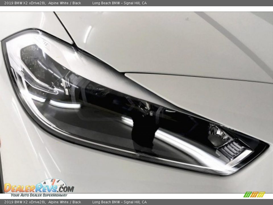2019 BMW X2 xDrive28i Alpine White / Black Photo #27