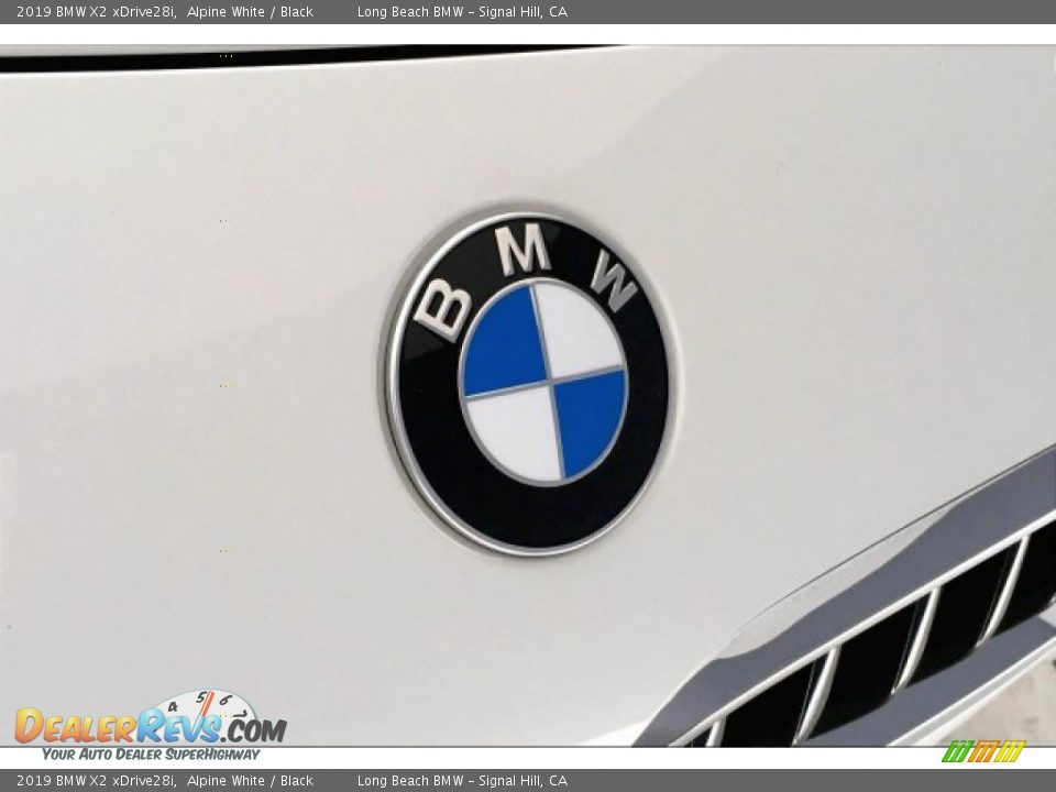 2019 BMW X2 xDrive28i Alpine White / Black Photo #28