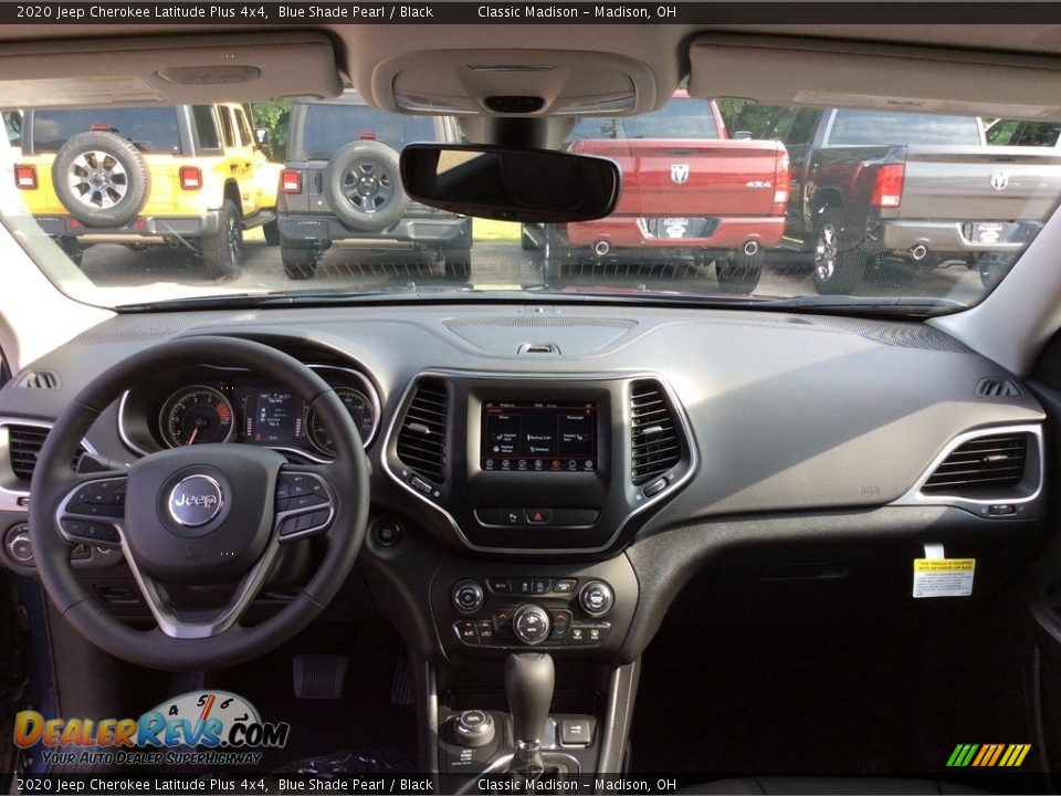 2020 Jeep Cherokee Latitude Plus 4x4 Blue Shade Pearl / Black Photo #12