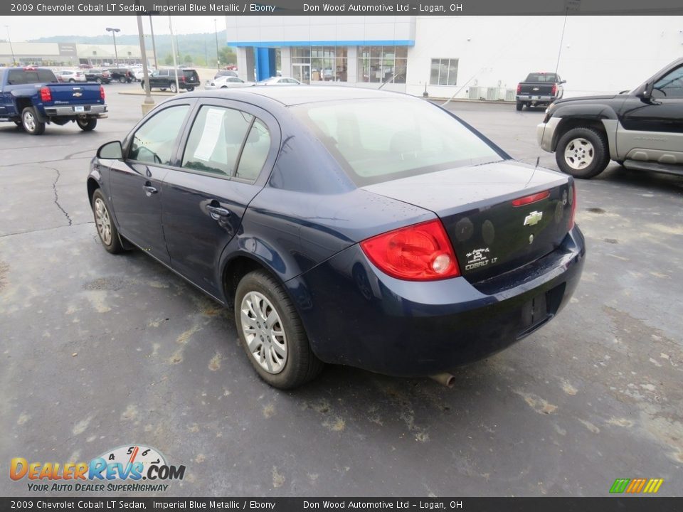 2009 Chevrolet Cobalt LT Sedan Imperial Blue Metallic / Ebony Photo #23