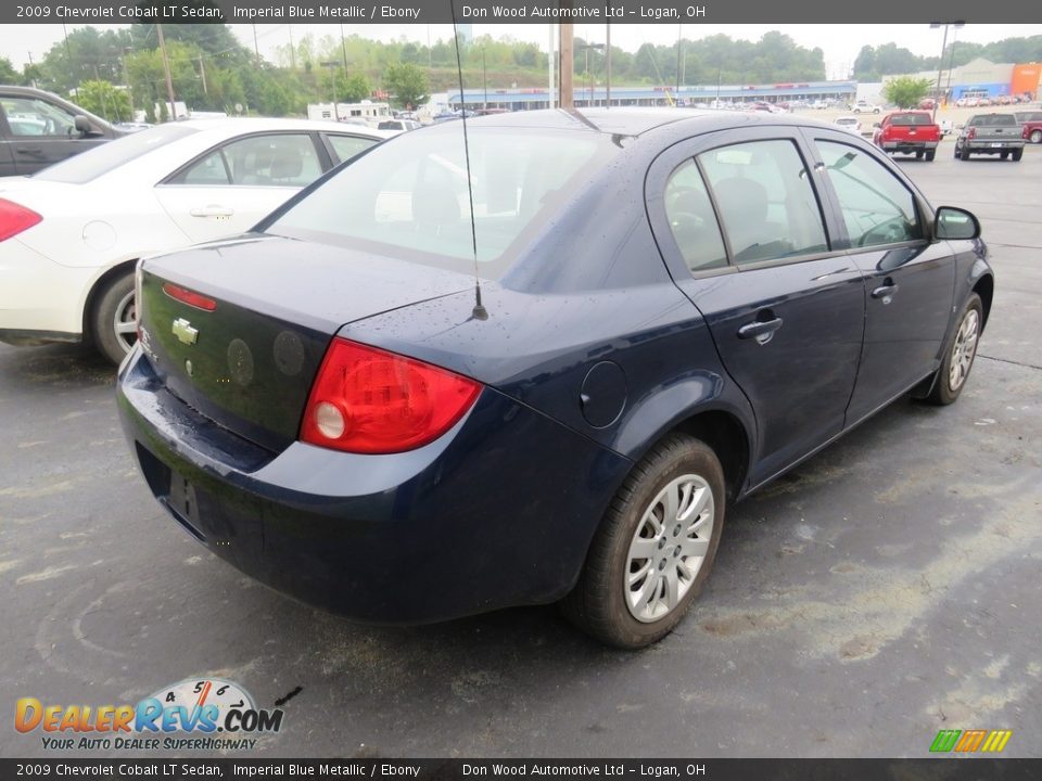 2009 Chevrolet Cobalt LT Sedan Imperial Blue Metallic / Ebony Photo #27