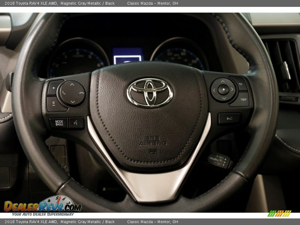 2018 Toyota RAV4 XLE AWD Magnetic Gray Metallic / Black Photo #7