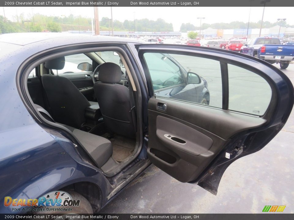 2009 Chevrolet Cobalt LT Sedan Imperial Blue Metallic / Ebony Photo #29