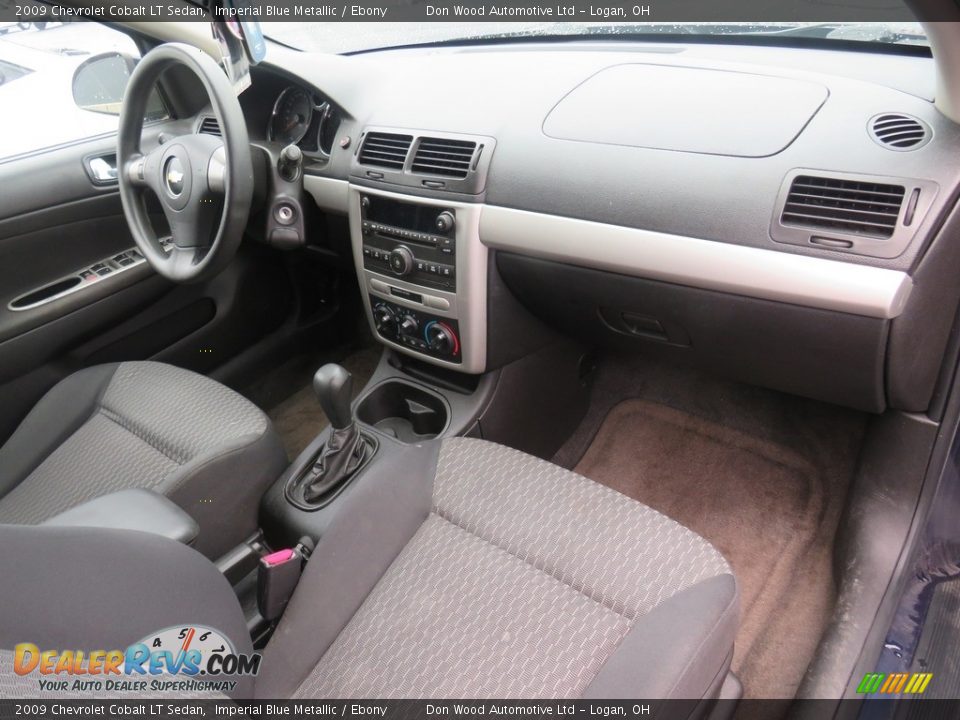 2009 Chevrolet Cobalt LT Sedan Imperial Blue Metallic / Ebony Photo #33