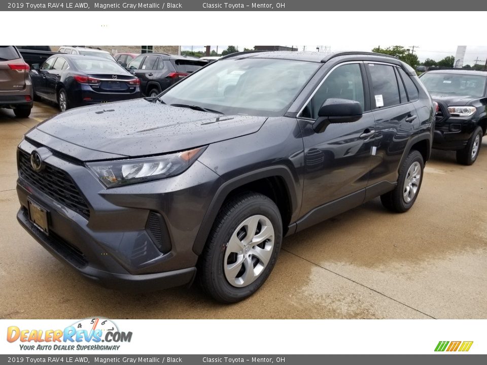 2019 Toyota RAV4 LE AWD Magnetic Gray Metallic / Black Photo #1