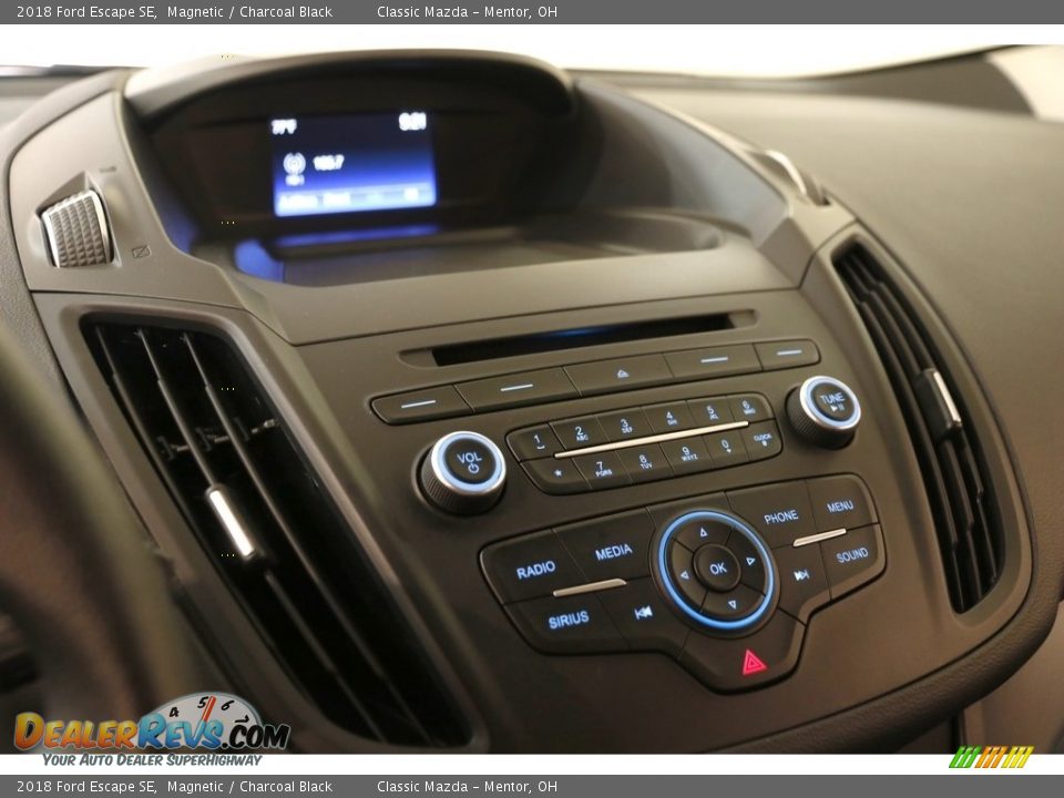 2018 Ford Escape SE Magnetic / Charcoal Black Photo #10