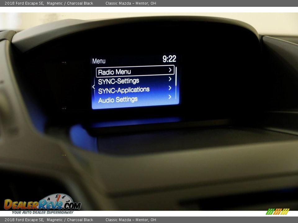 2018 Ford Escape SE Magnetic / Charcoal Black Photo #14