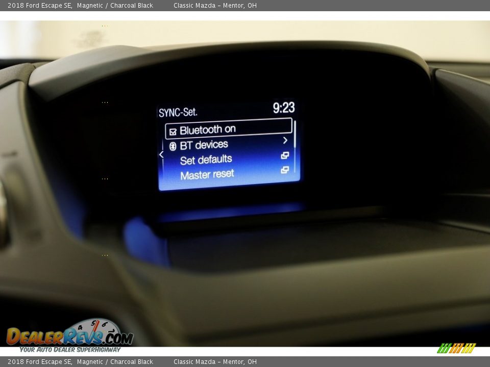 2018 Ford Escape SE Magnetic / Charcoal Black Photo #15