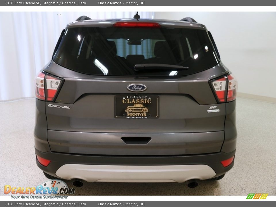 2018 Ford Escape SE Magnetic / Charcoal Black Photo #21