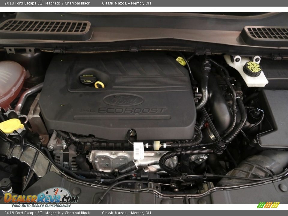 2018 Ford Escape SE Magnetic / Charcoal Black Photo #22