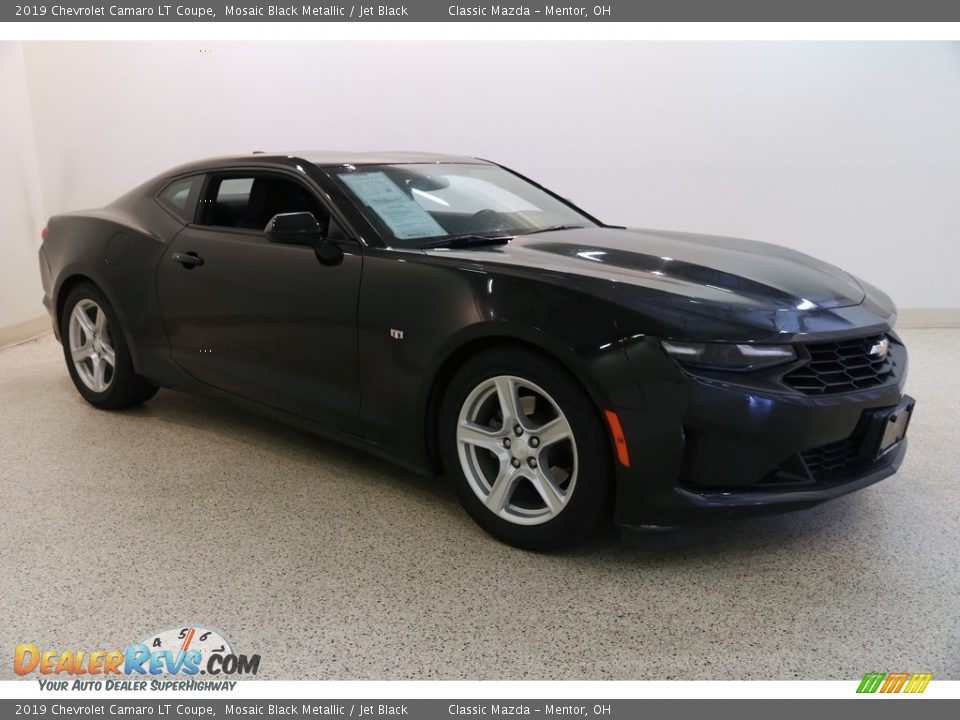 2019 Chevrolet Camaro LT Coupe Mosaic Black Metallic / Jet Black Photo #1