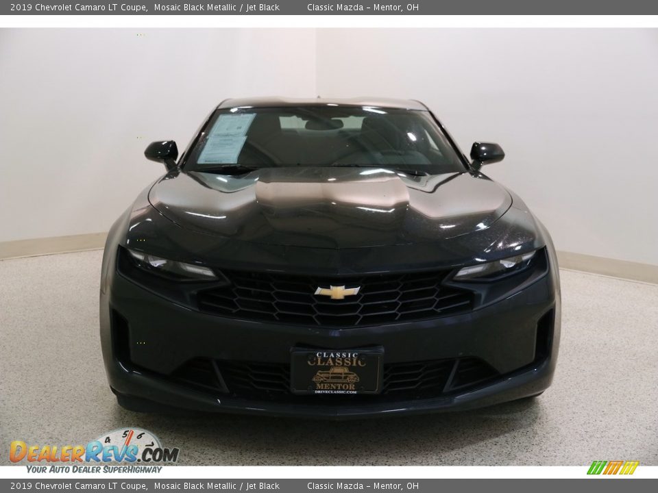 2019 Chevrolet Camaro LT Coupe Mosaic Black Metallic / Jet Black Photo #2