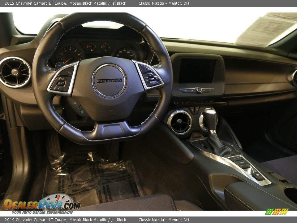 2019 Chevrolet Camaro LT Coupe Mosaic Black Metallic / Jet Black Photo #6