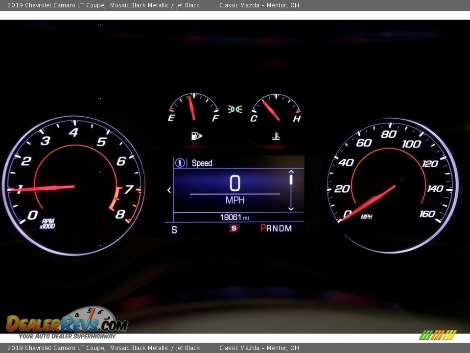2019 Chevrolet Camaro LT Coupe Gauges Photo #8
