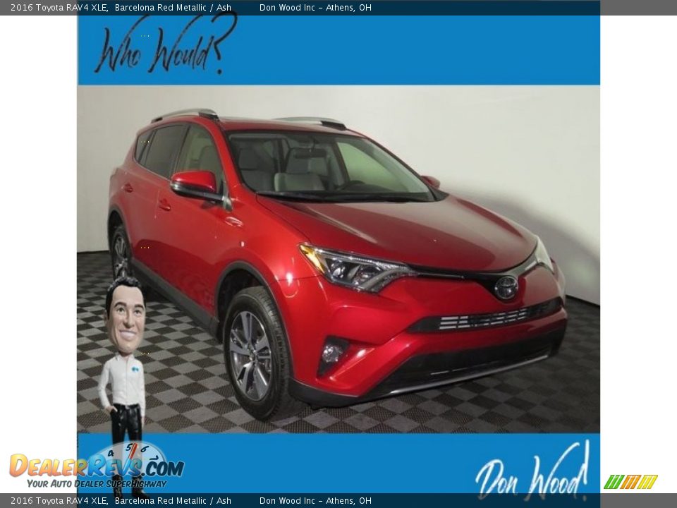 2016 Toyota RAV4 XLE Barcelona Red Metallic / Ash Photo #1