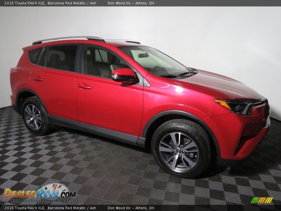 2016 Toyota RAV4 XLE Barcelona Red Metallic / Ash Photo #3