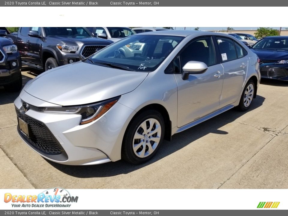 2020 Toyota Corolla LE Classic Silver Metallic / Black Photo #1