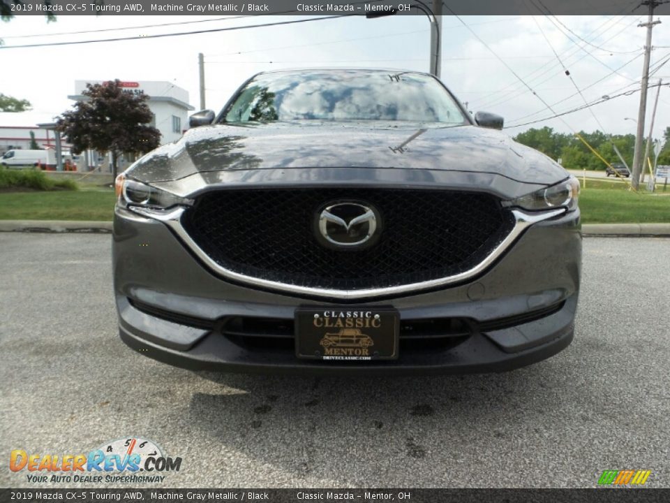 2019 Mazda CX-5 Touring AWD Machine Gray Metallic / Black Photo #2